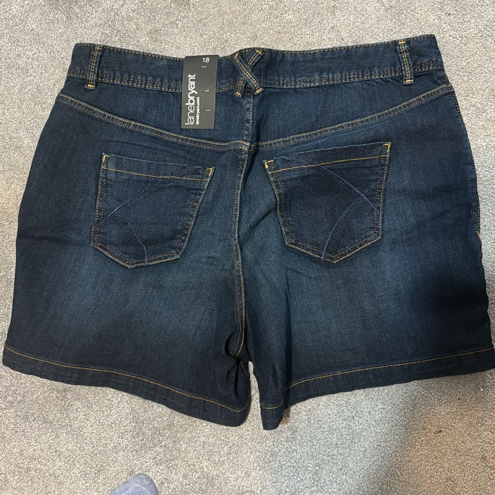Lane Bryant Size 18 jeans shorts - Picture 2 of 3